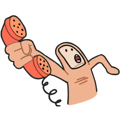 📞 Эмодзи «Палец Антон» для Telegram