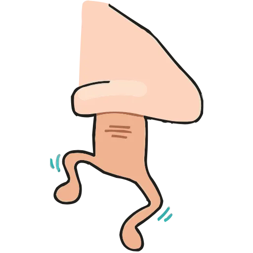 👃 Эмодзи «Палец Антон» для Telegram