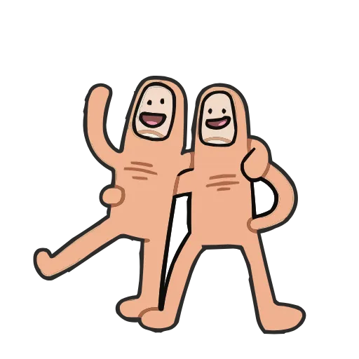 🤗 Эмодзи «Палец Антон» для Telegram