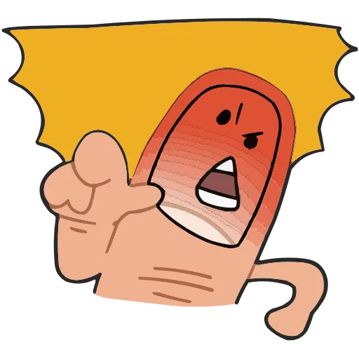 🫵 Эмодзи «Палец Антон» для Telegram
