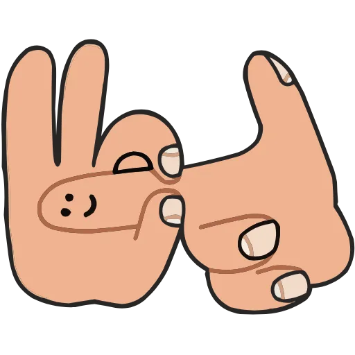 👌 Эмодзи «Палец Антон» для Telegram