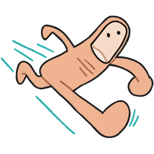 🏃‍♂️ Эмодзи «Палец Антон» для Telegram