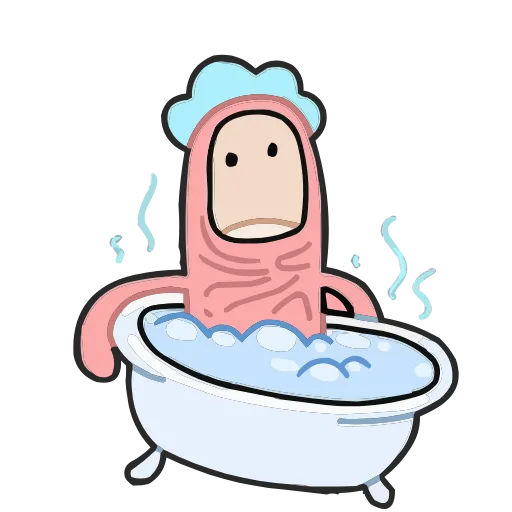 🛀 Эмодзи «Палец Антон» для Telegram