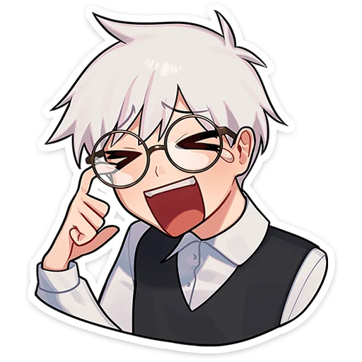 😆 Стикер «Антон без надписей» для Telegram