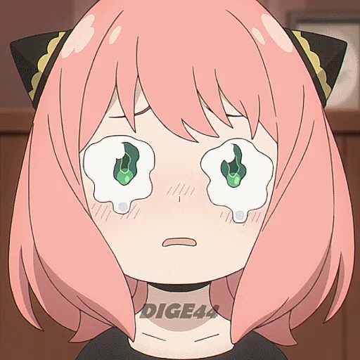 😢 Стикер «ANYA FORGER PHOTO STICKERS» для Telegram