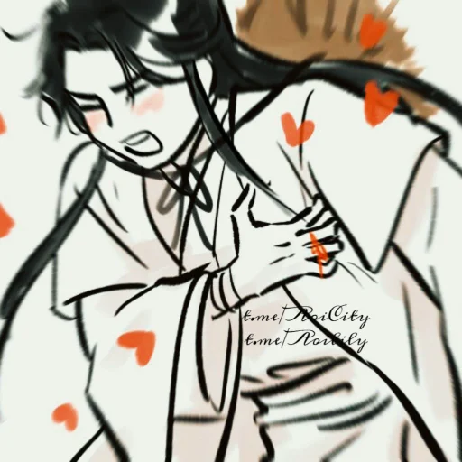 🍥 Стикер «Xie Lian Ся Лян» для Telegram