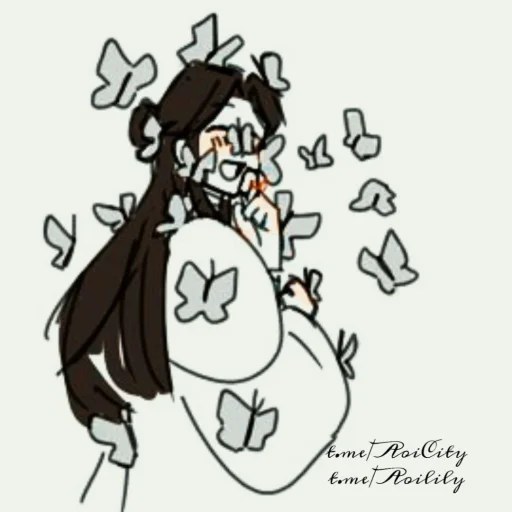 🍥 Стикер «Xie Lian Ся Лян» для Telegram
