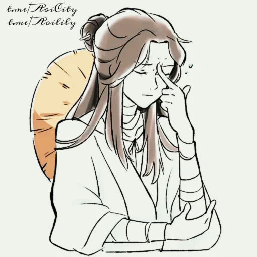 🍥 Стикер «Xie Lian Ся Лян» для Telegram