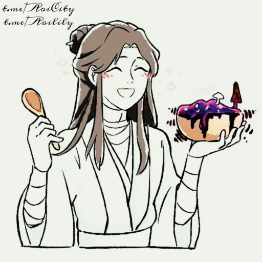 🍥 Стикер «Xie Lian Ся Лян» для Telegram