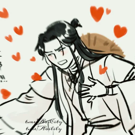 🍥 Стикер «Xie Lian Ся Лян» для Telegram