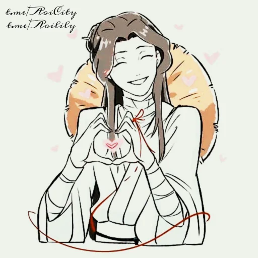 🍥 Стикер «Xie Lian Ся Лян» для Telegram