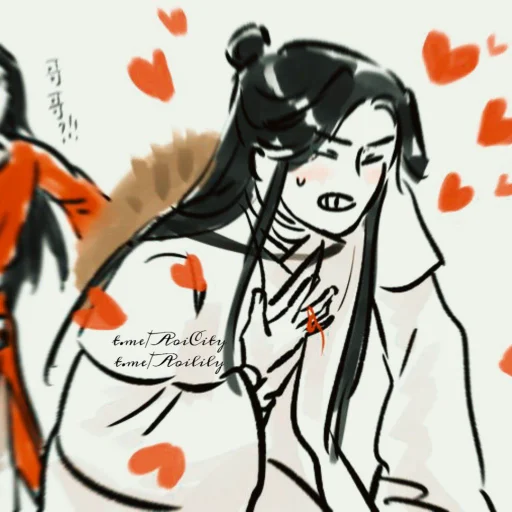 🍥 Стикер «Xie Lian Ся Лян» для Telegram