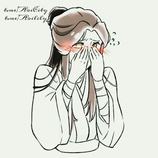 🍥 Стикер «Xie Lian Ся Лян» для Telegram