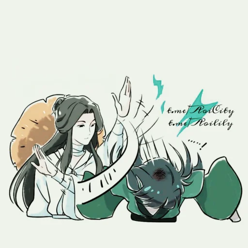 🍥 Стикер «Xie Lian Ся Лян» для Telegram