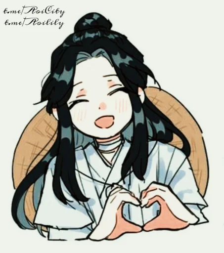 🍥 Стикер «Xie Lian Ся Лян» для Telegram