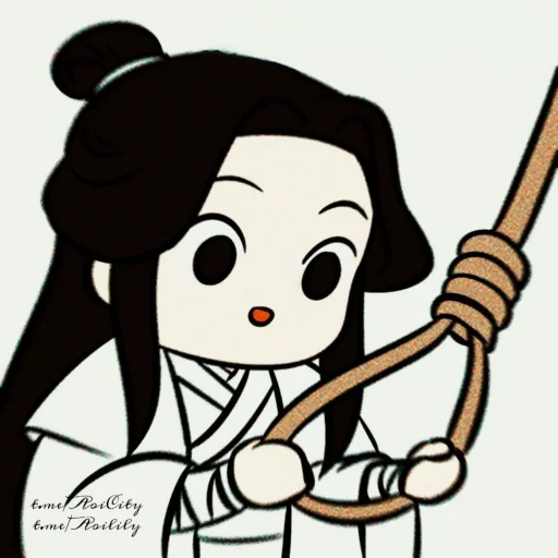 🍥 Стикер «Xie Lian Ся Лян» для Telegram