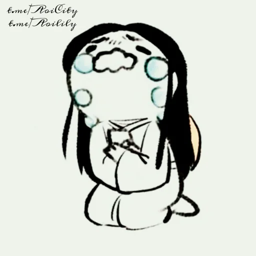 🍥 Стикер «Xie Lian Ся Лян» для Telegram