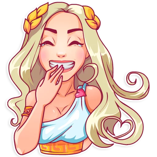Стикерпак Aphrodite для Telegram — скачать
