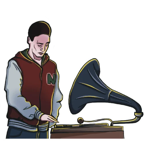 💿 Стикер «Реальные упыри» для Telegram
