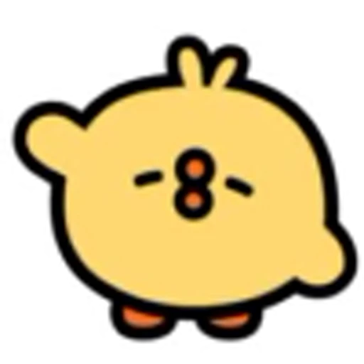 Эмодзи Apple Chick для Telegram — скачать