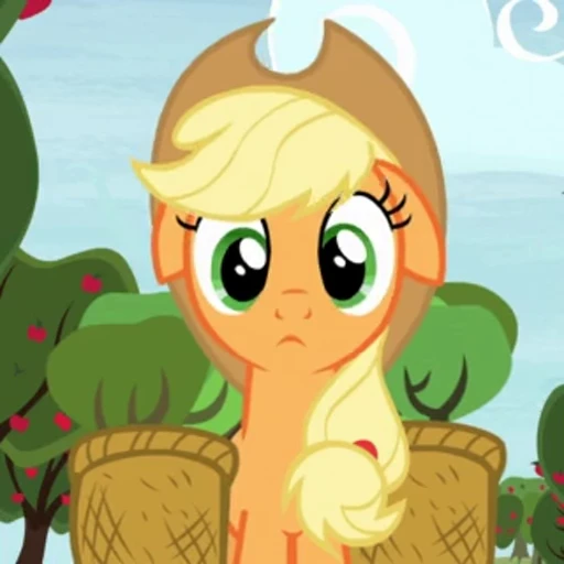 Стикерпак Applejack animated для Telegram — скачать