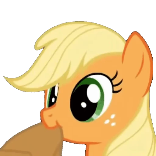 ☺️ Стикер «Applejack animated» для Telegram