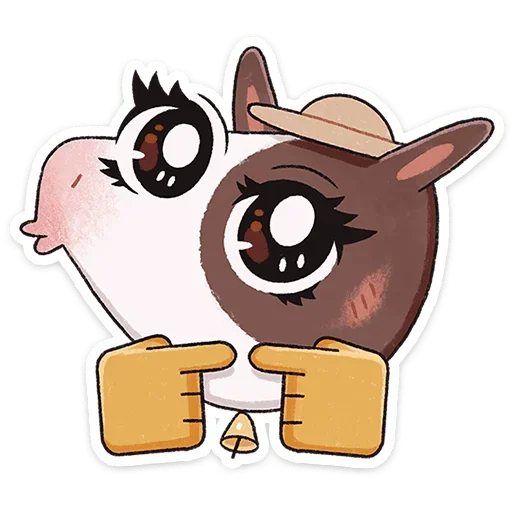 😅 Стикер «Апрелька» для Telegram