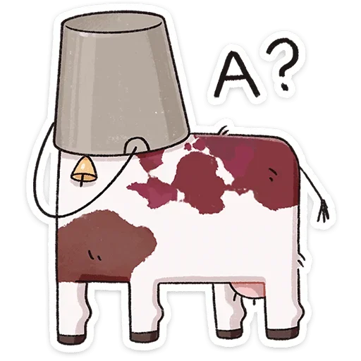 👀 Стикер «Апрелька» для Telegram