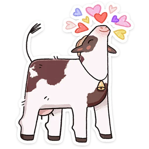 ☺️ Стикер «Апрелька» для Telegram
