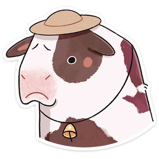 😞 Стикер «Апрелька» для Telegram