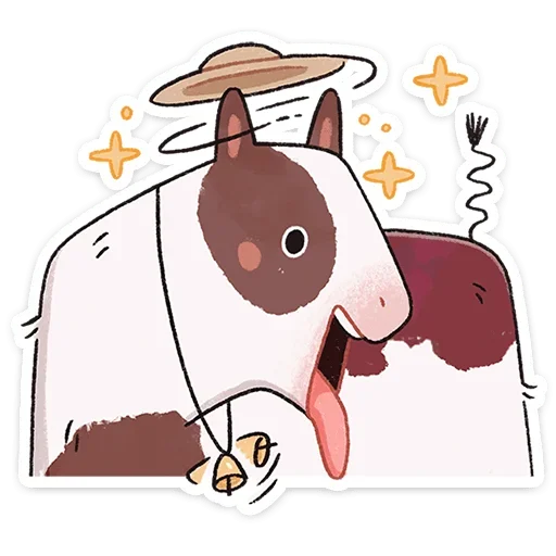 🥵 Стикер «Апрелька» для Telegram