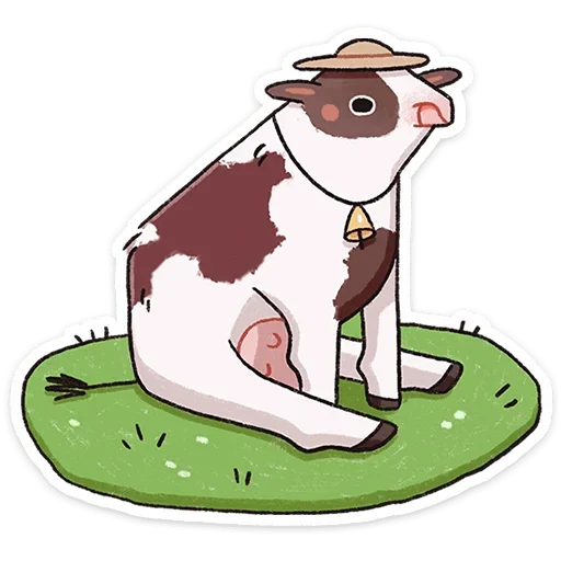 ☺️ Стикер «Апрелька» для Telegram