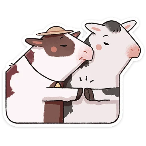 🤗 Стикер «Апрелька» для Telegram