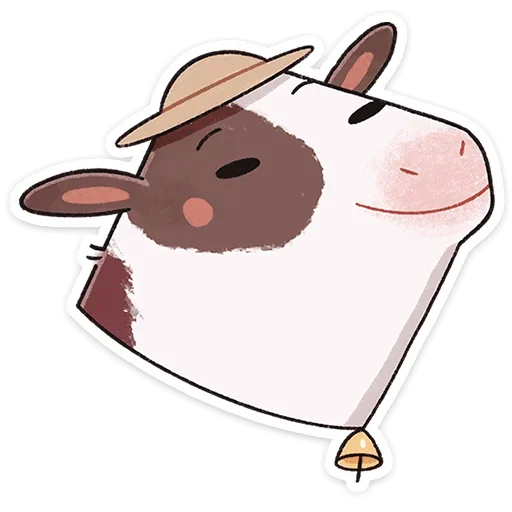 ☺️ Стикер «Апрелька» для Telegram