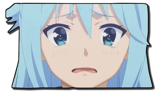 Стикерпак Aqua &amp; Kazuma [รקร] для Telegram — скачать