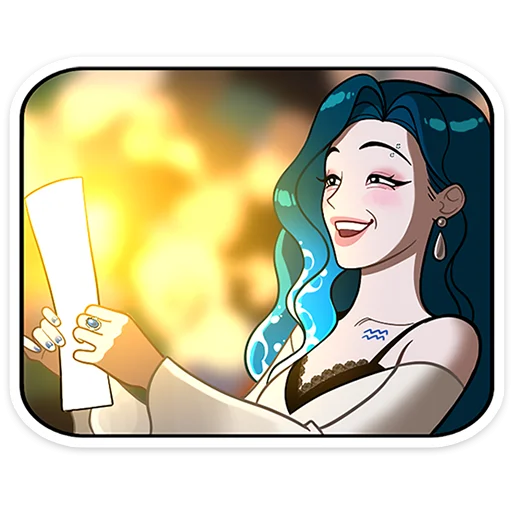 ✨ Стикер «Спойлер - Телец» для Telegram