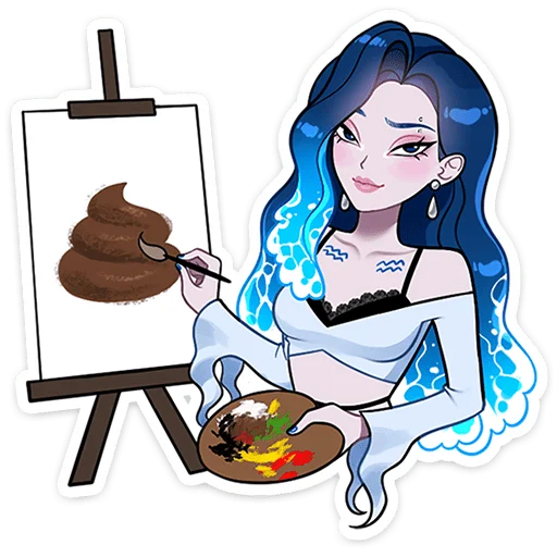 ✨ Стикер «Спойлер - Телец» для Telegram