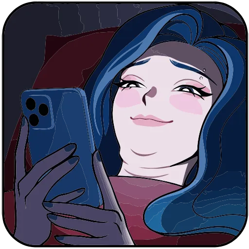😊 Эмодзи «Акварина» для Telegram
