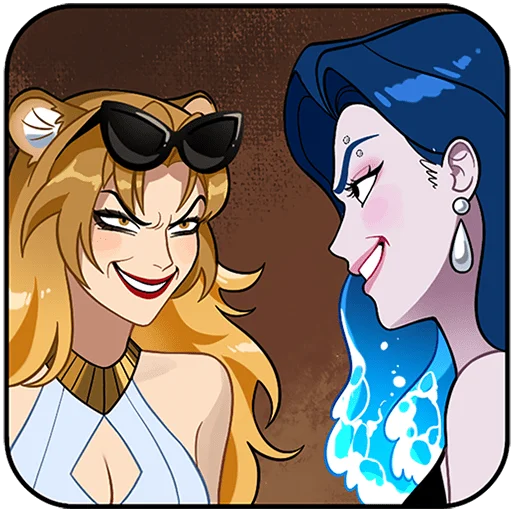 ♒️ Стикер «Акварина Без Текста» для Telegram
