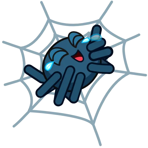 Стикерпак Arachnid для Telegram — скачать