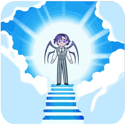 👼 Эмодзи «Паучье свидание» для Telegram