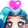 🔮 Эмодзи «Arcane #girl» для Telegram