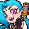 Эмодзи Arcane #girl для Telegram — скачать