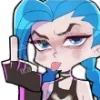 🔮 Эмодзи «Arcane #girl» для Telegram