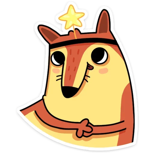 🌟 Стикер «Арчи» для Telegram