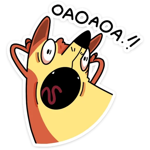 😱 Стикер «Арчи» для Telegram
