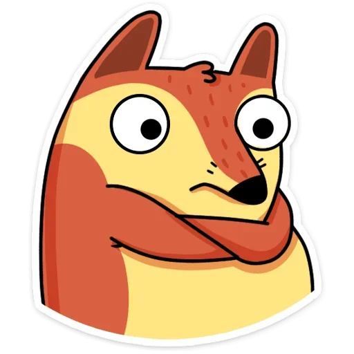 😕 Стикер «Арчи» для Telegram