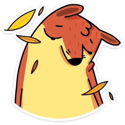 🍂 Стикер «Арчи» для Telegram