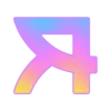 🤩 Эмодзи «Фундамент градиент сирень шрифт» для Telegram