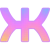 🤩 Эмодзи «Фундамент градиент сирень шрифт» для Telegram